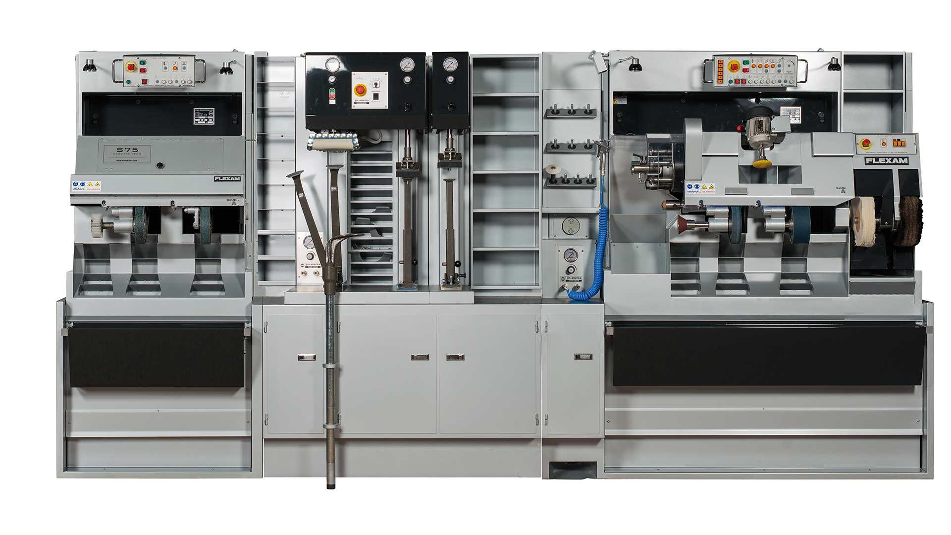 Flexam Dynamic schoenreparatiemachines – Schoenmakerij machines – Jos ...