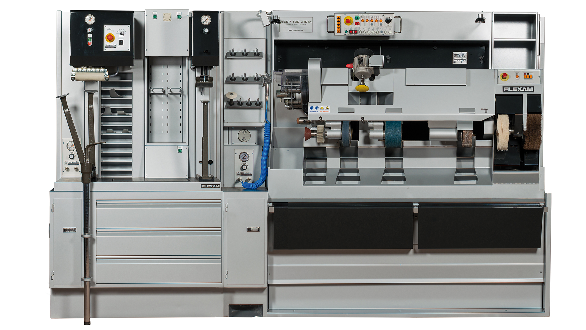 Flexam Dynamic schoenreparatiemachines – Schoenmakerij machines – Jos ...